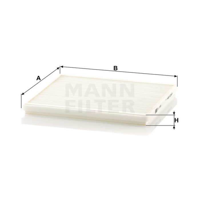 Фильтр салонный MANN-FILTER CU1828