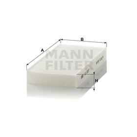 

Фильтр салонный MANN-FILTER CU2327-2