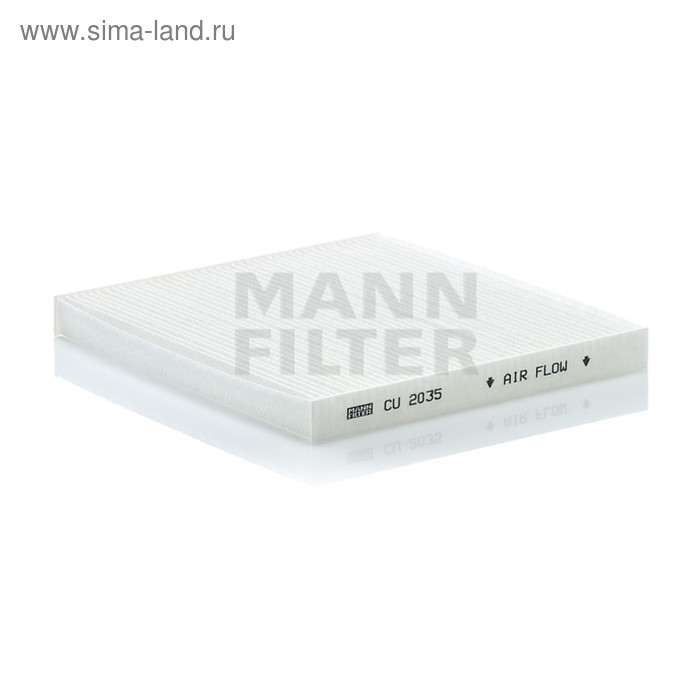Фильтр салонный MANN-FILTER CU2035 фильтр салонный mann filter fp 1919