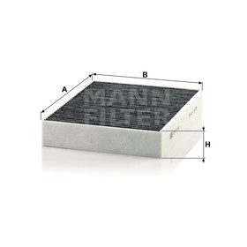 

Фильтр салонный MANN-FILTER CUK25001