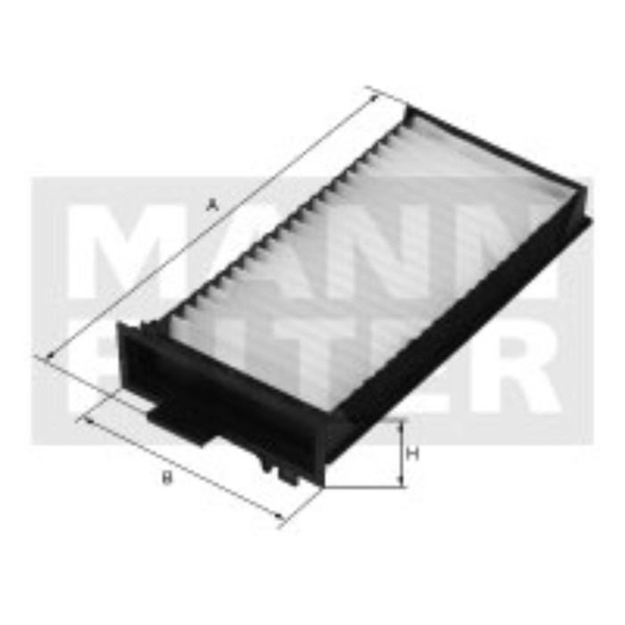 Фильтр салонный MANN-FILTER CU2317