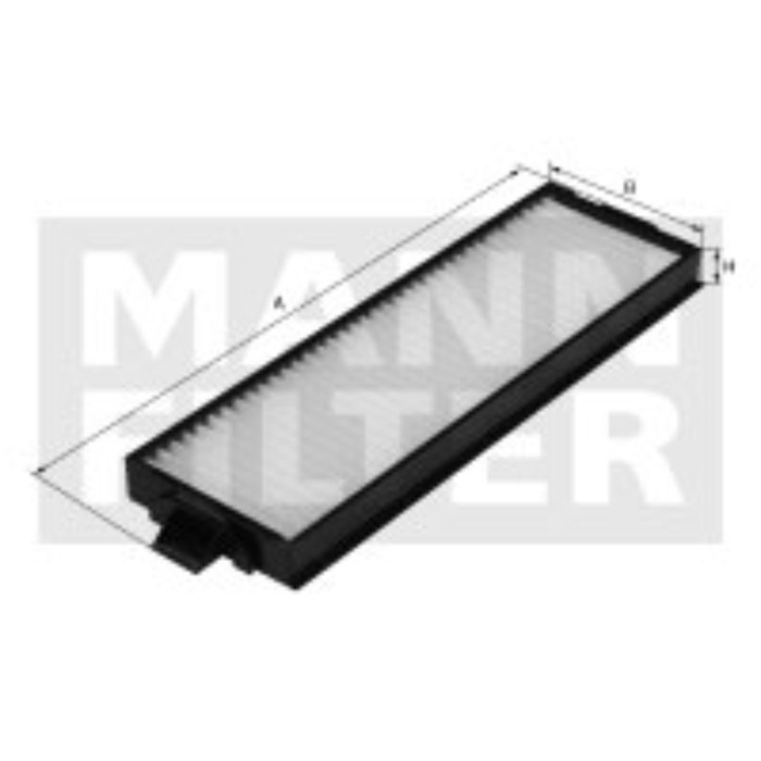 Фильтр салонный MANN-FILTER CU2330