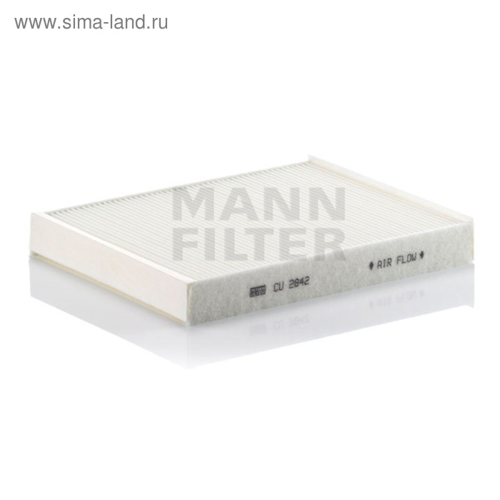 Фильтр салонный MANN-FILTER CU2842 фильтр салонный mann filter fp 1919