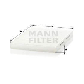 

Фильтр салонный MANN-FILTER CU2882