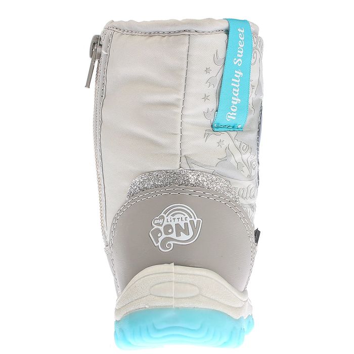 Дутики малодетские арт. 6457B, цвет серый, размер 24