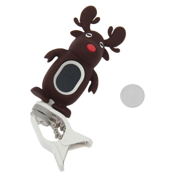 Хроматический тюнер-клипса G.A.S. DEER коричневый