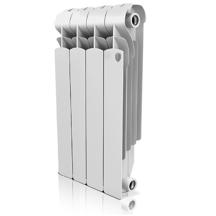 цена Радиатор алюминиевый Royal Thermo Indigo, 500 x 100 мм, 4 секции