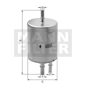 

Фильтр топливный MANN-FILTER WK720/3