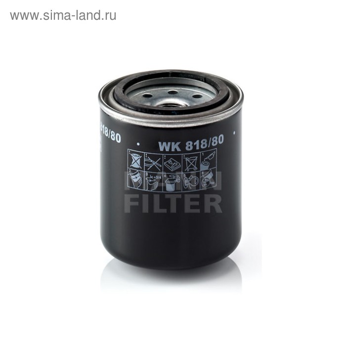 Фильтр топливный MANN-FILTER WK818/80