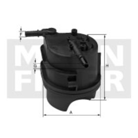 

Фильтр топливный MANN-FILTER WK9016