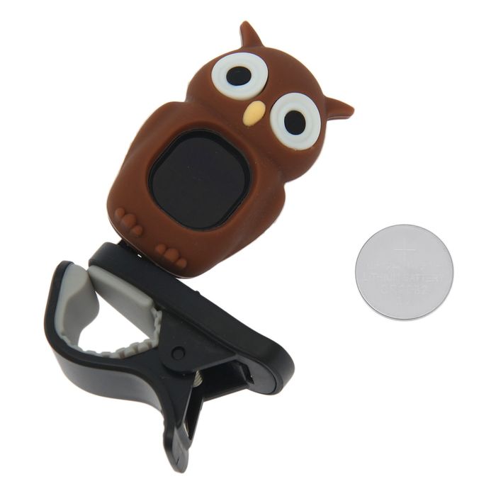 Хроматический тюнер-клипса G.A.S. OWL (Brown)