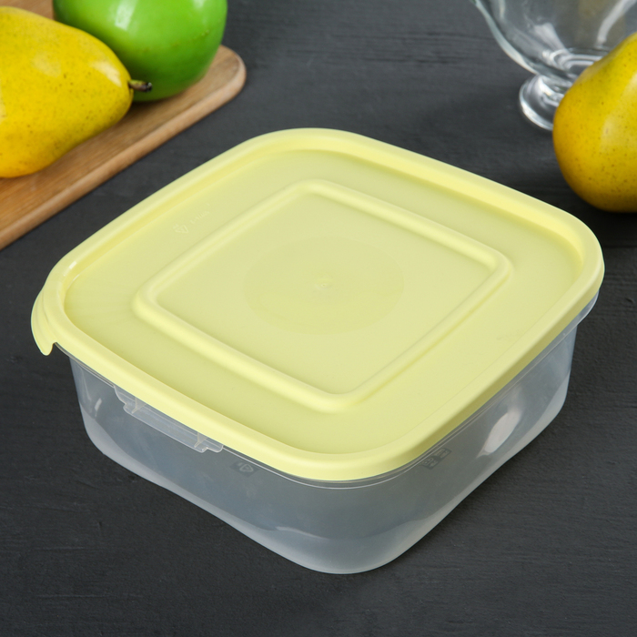 Контейнер пищевой 1,4 л "Каскад", цвет МИКС