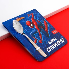 Ложечка детская 'Супергерой', Человек-паук, 2,3 х 11 см Ош
