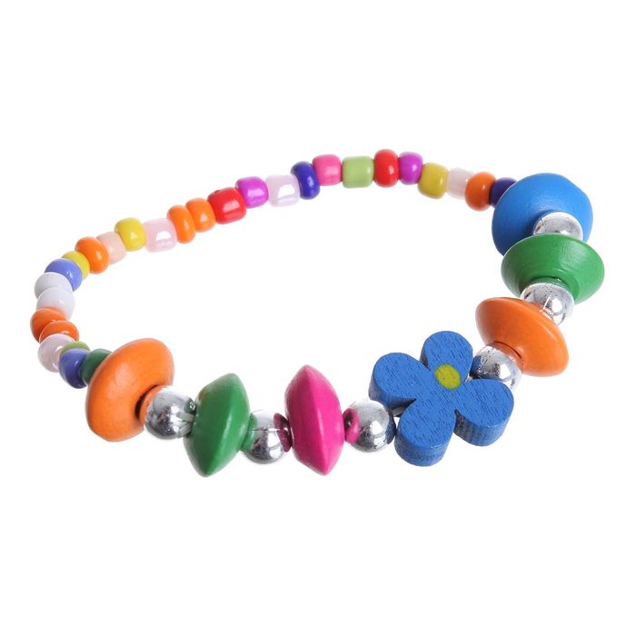 Браслет детский "Выбражулька" бабочка, цвет МИКС