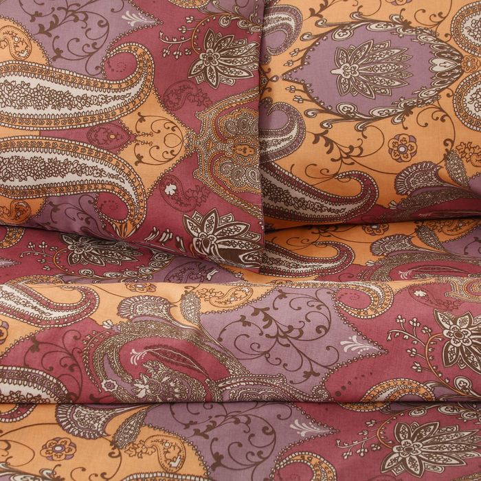 Постельное бельё "Этель" 2 сп. Бута, размер 175х215 см, 200х220 см, 70х70 см - 2 шт., 100% хлопок, поплин 125 г/м2