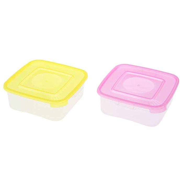 Контейнер пищевой 700 мл "Каскад", цвет МИКС