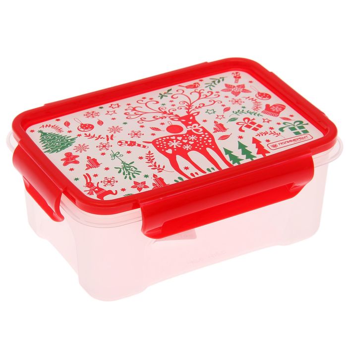 Контейнер пищевой 750 мл "Новый Год"