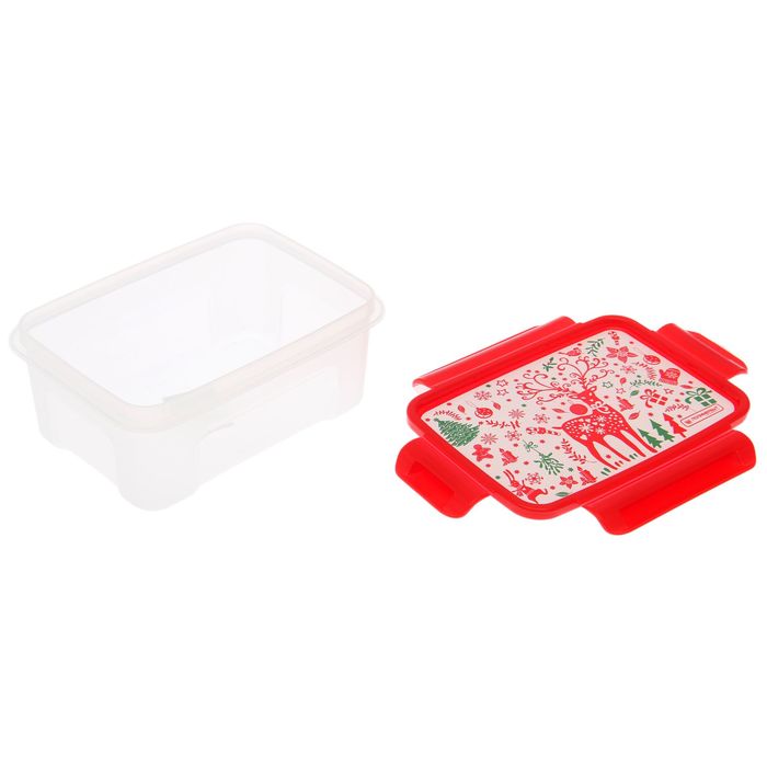 Контейнер пищевой 750 мл "Новый Год"