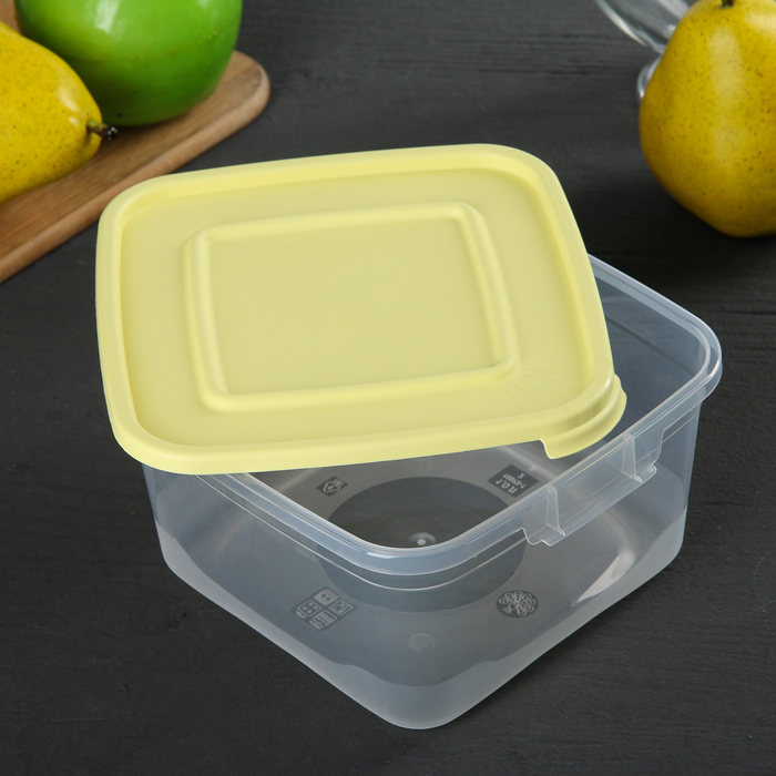 Контейнер пищевой 1 л "Каскад", цвет МИКС