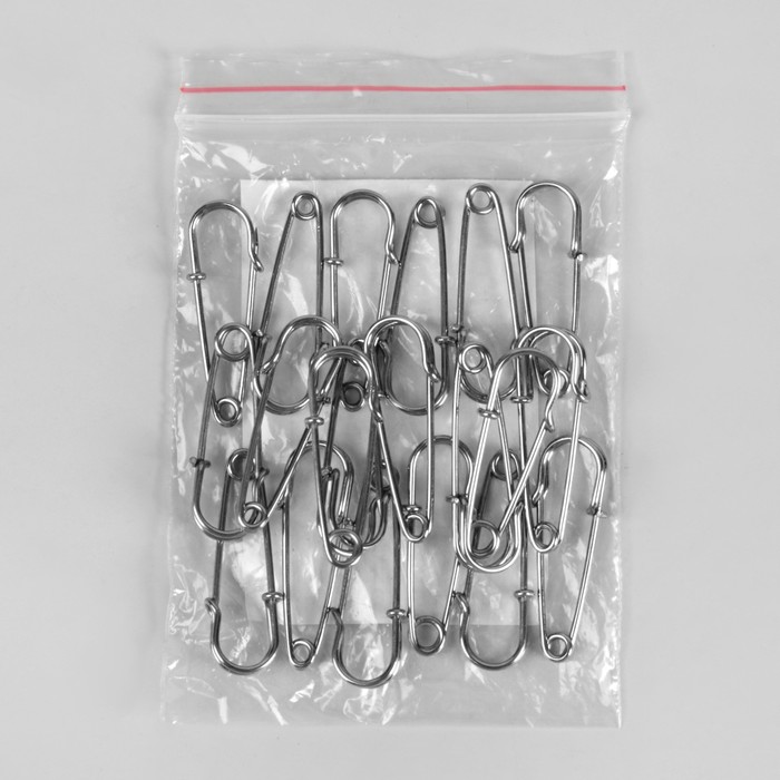 Булавка шляпная, 27мм, цвет серебристый