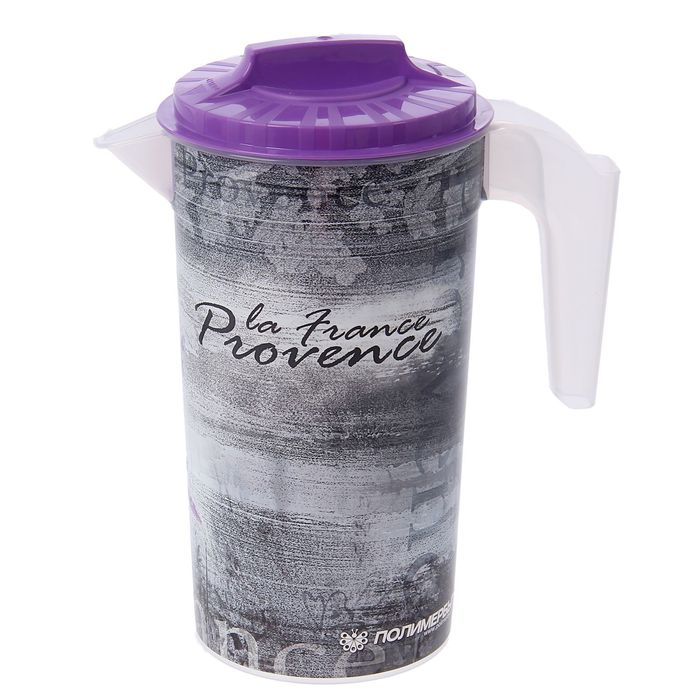 Кувшин 1,2 л "Прованс", с крышкой, МИКС