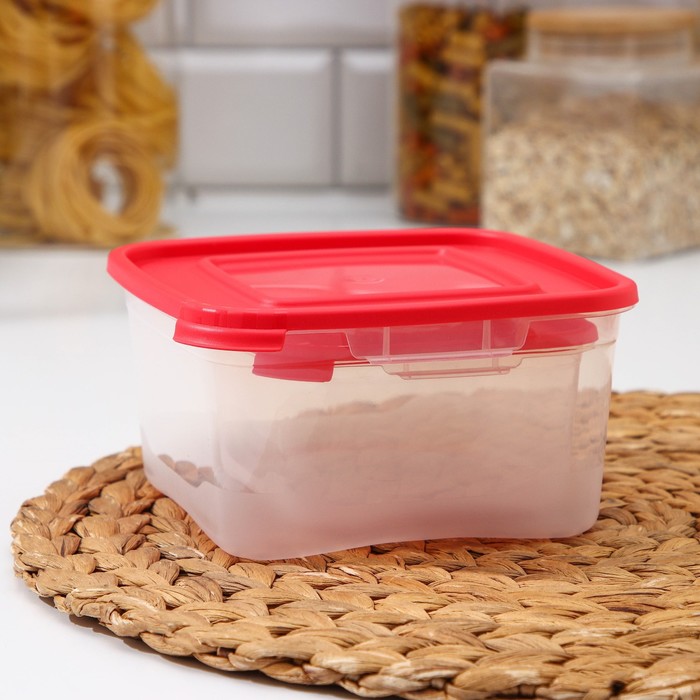 Набор пищевых контейнеров "Каскад", 2 шт: 460 мл; 1 л, цвет МИКС