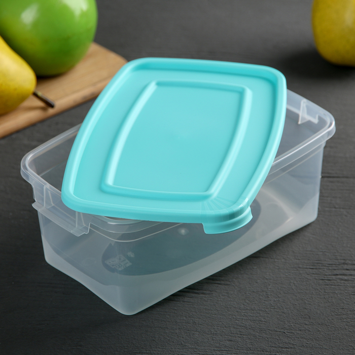 Набор пищевых контейнеров 1 л "Каскад", 3 шт, цвет МИКС