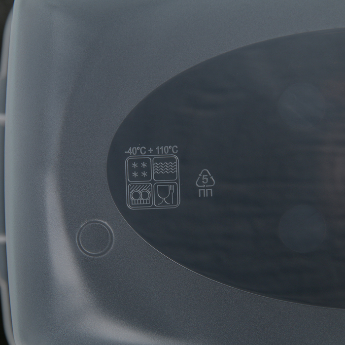 Набор пищевых контейнеров 1 л "Каскад", 3 шт, цвет МИКС