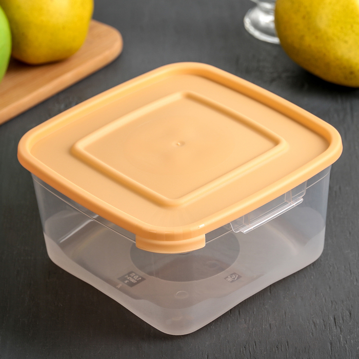 Набор пищевых контейнеров 1 л "Каскад", 3 шт, цвет МИКС