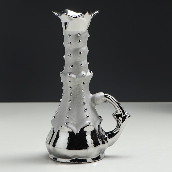 Подсвечник "Эдельвейс" серебро