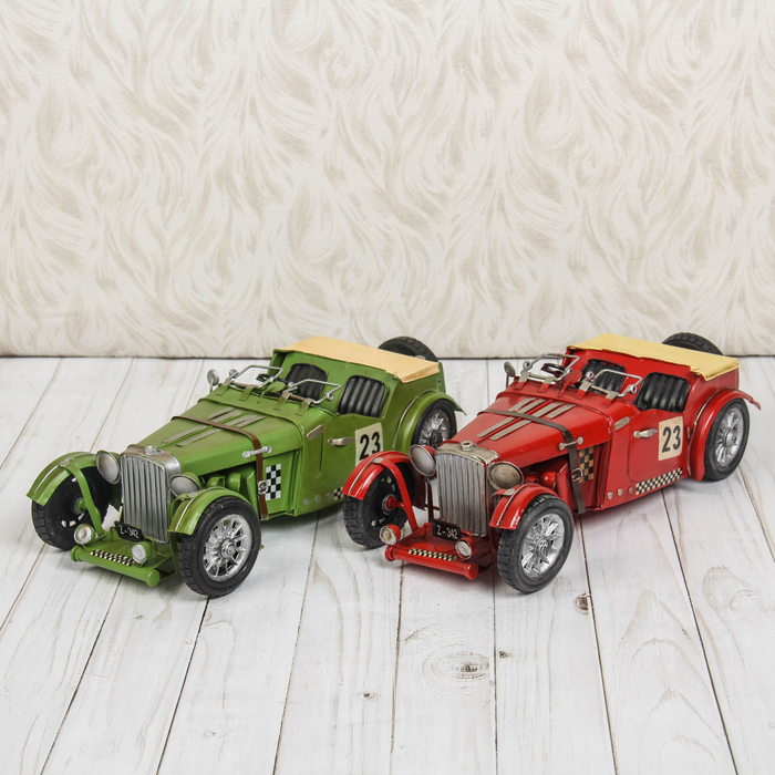 Сувенир "Гоночный болид ретро", МИКС