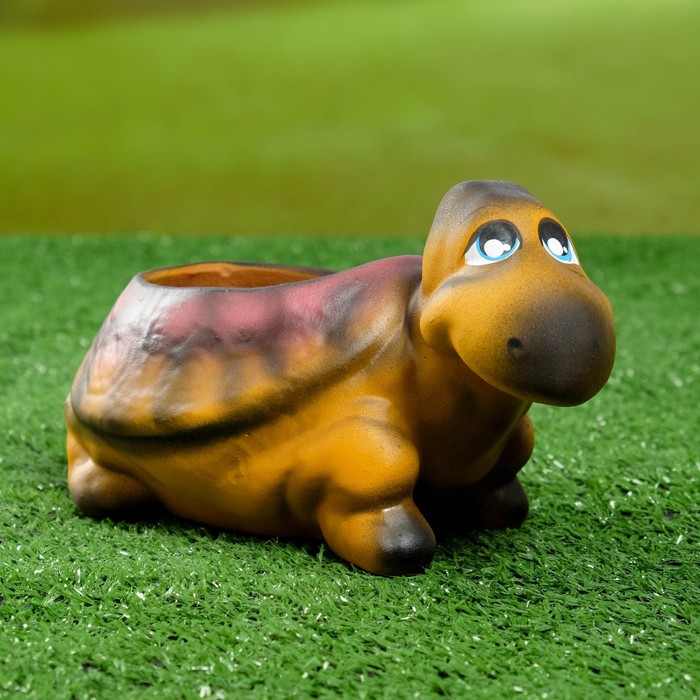 Фигурное кашпо "Черепаха" (11х 20см)