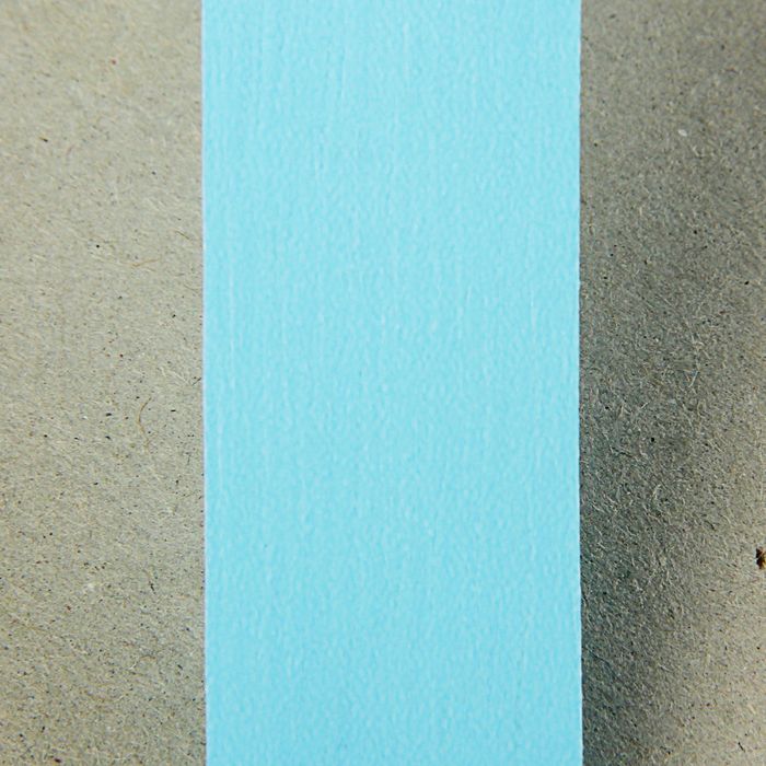 Лента для декора и подарков "Аспидистр" 2 см х 10 м, тиснение, голубая