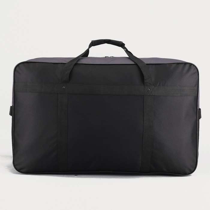 Сумка дорожная, 1 отдел на молнии, наружный карман, цвет серый