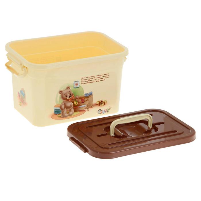 Контейнер для хранения Polly, 6.5 л, цвета МИКС