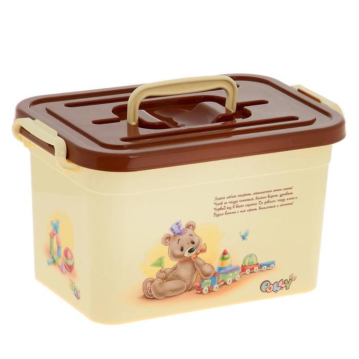 Контейнер для хранения Polly, 6.5 л, цвета МИКС