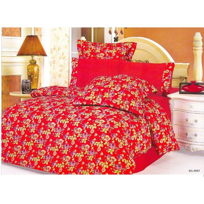 Постельное бельё BELMONT 2 сп., 240х260, 200x220, 70x70-2 шт., 50x70-2 шт., сатин 90 г/м²