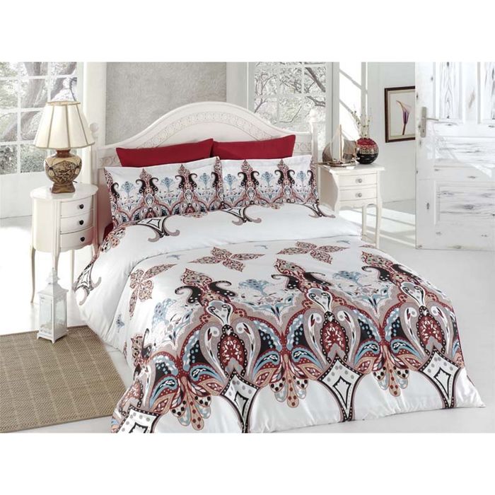 Постельное бельё EPLIKA 2 сп., 240х260, 200x220, 50x70-2 шт., 70x70-2 шт., сатин 120г/м²