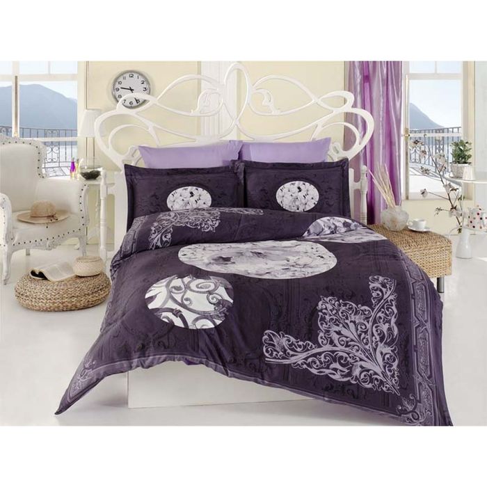 Постельное бельё VILLURE 2 сп., 240х260, 200x220, 50x70-2 шт., 70x70-2 шт., сатин 120г/м²