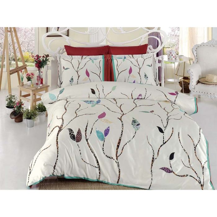 Постельное бельё ALVIN LUNN 2 сп., 240х260, 200x220, 50x70-2 шт., 70x70-2 шт., сатин 120г/м²