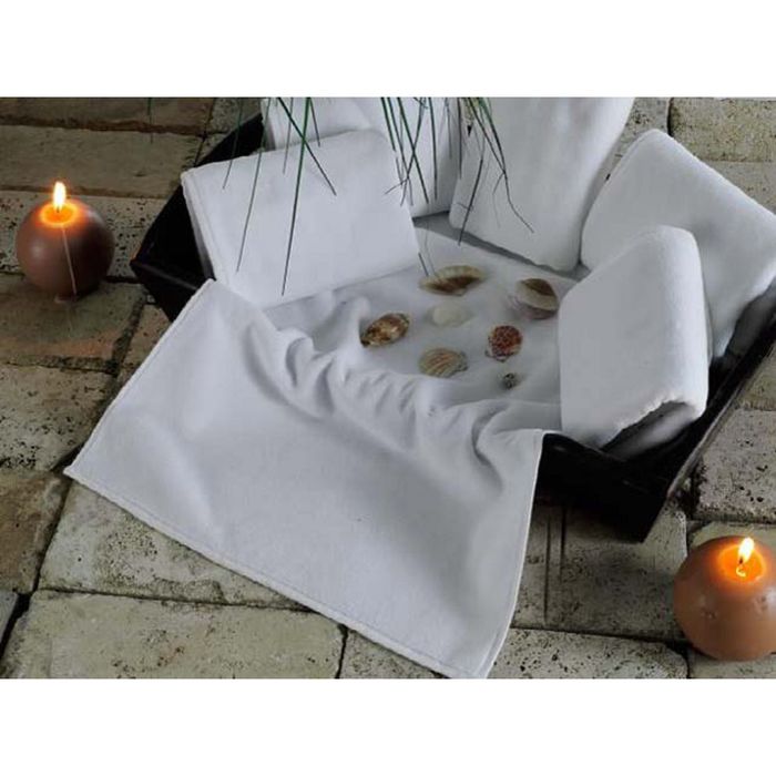 Салфетка KARNA EPONJ, размер 70x140 см, махра 400 г/м2, цвет белый