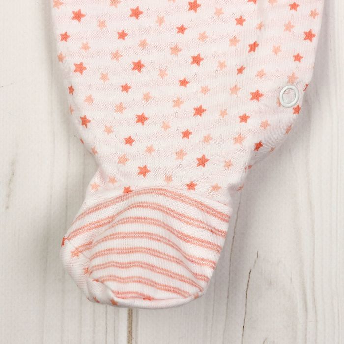 Полукомбинезон детский, рост 62 см, цвет розовый 858_М