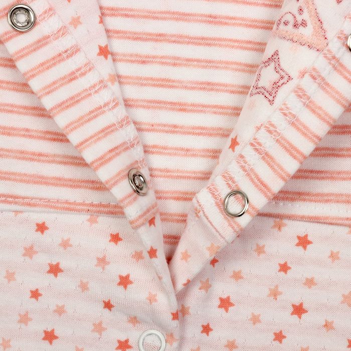 Полукомбинезон детский, рост 62 см, цвет розовый 858_М