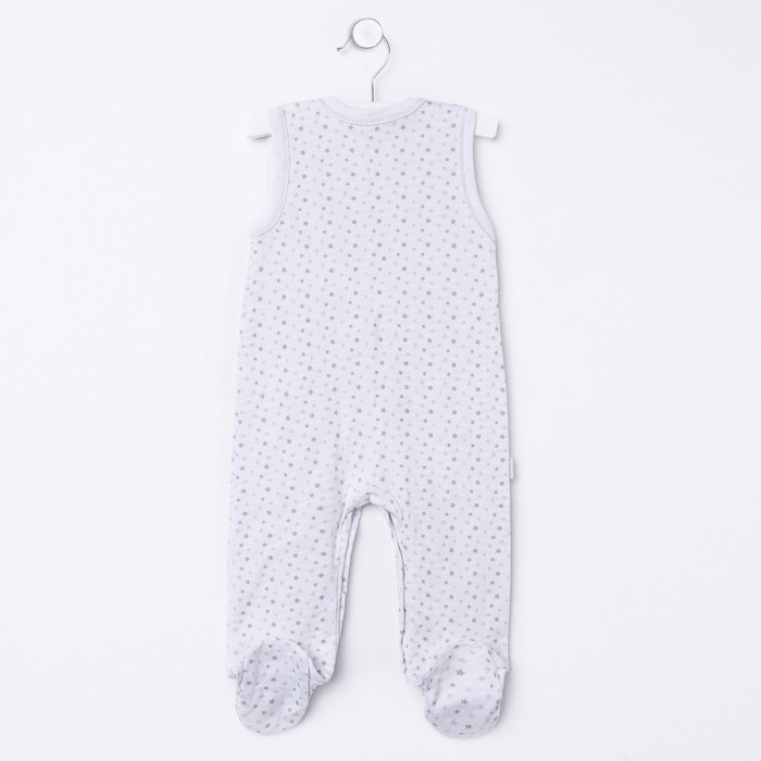 Полукомбинезон детский, рост 74 см, цвет бежевый 858_М