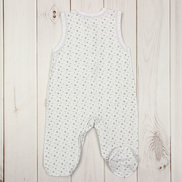 Полукомбинезон детский, рост 74 см, цвет бежевый 858_М