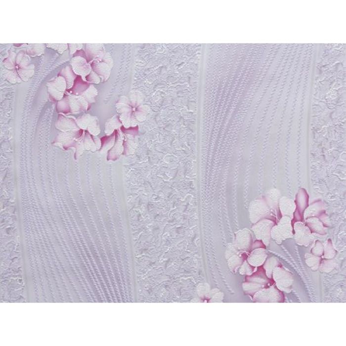 Обои акриловые 7001 (10) "Гортензия", сиреневые, 0,53х10м