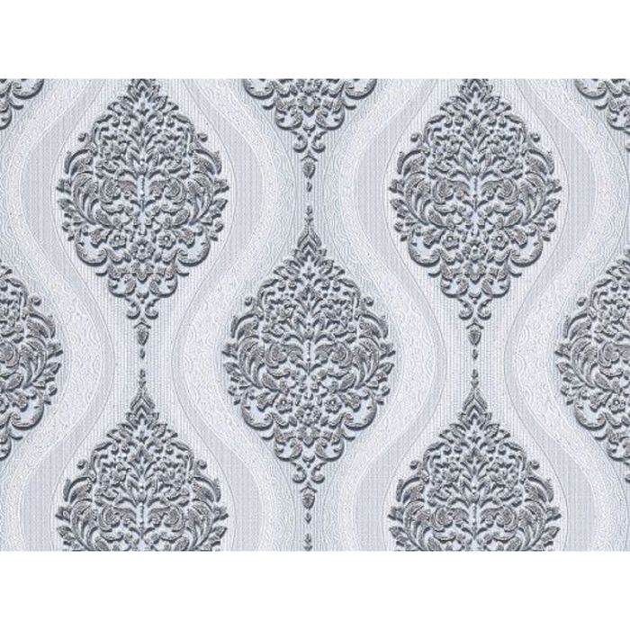 Обои акриловые 5182 (10) "Орленан", серая сталь, 0,53х10м