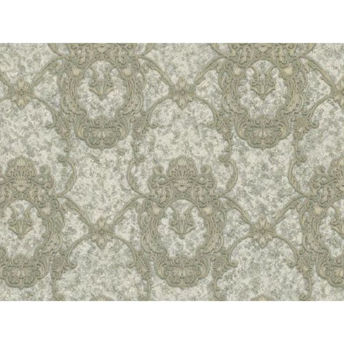 Обои виниловые горячего тиснения 8512 (04) "Мистерия", зелёные, 1,06х10 м