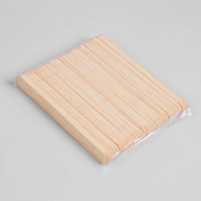 Шпатель для депиляции, деревянный, 14 × 1,5 см