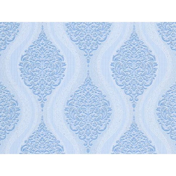 Обои акриловые 182 (03) "Орленан", голубые, 0,53х10м